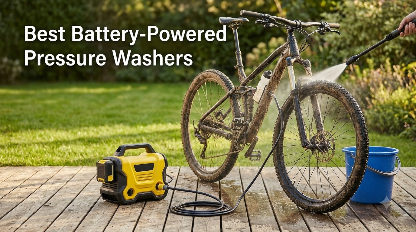 Best Battery-Powered Pressure Washers