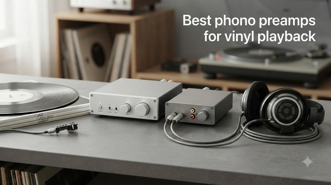 Best phono preamps for vinyl playback