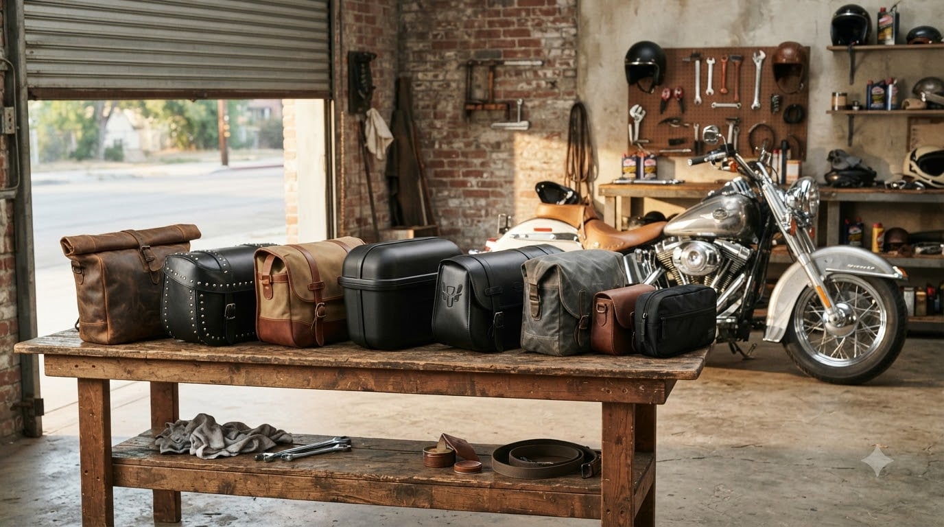 Best motorcycle saddlebags for cruisers