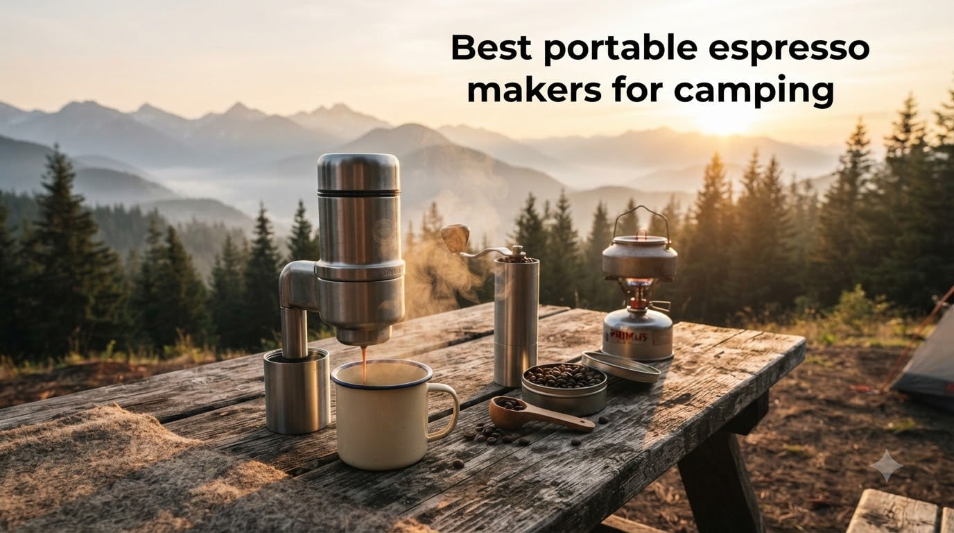Best portable espresso makers for camping