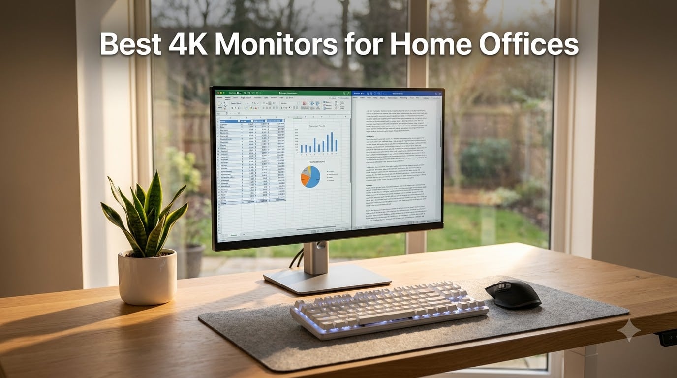 Best 4K Monitors for Home Offices