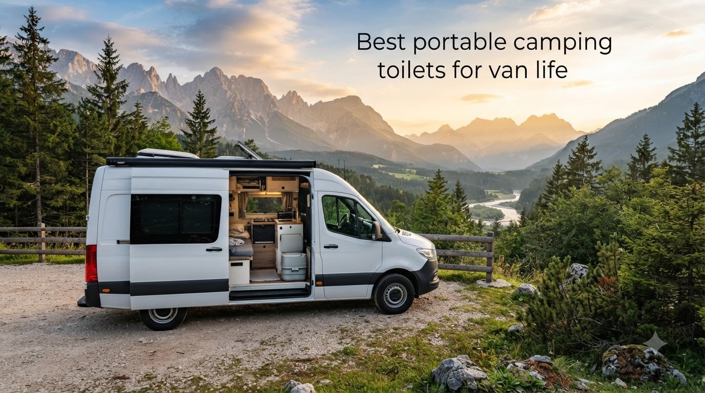 Best portable camping toilets for van life