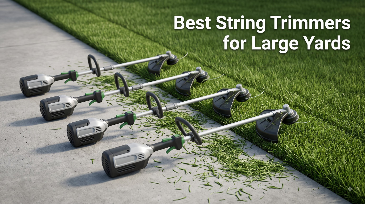 Best String Trimmers for Large Yards