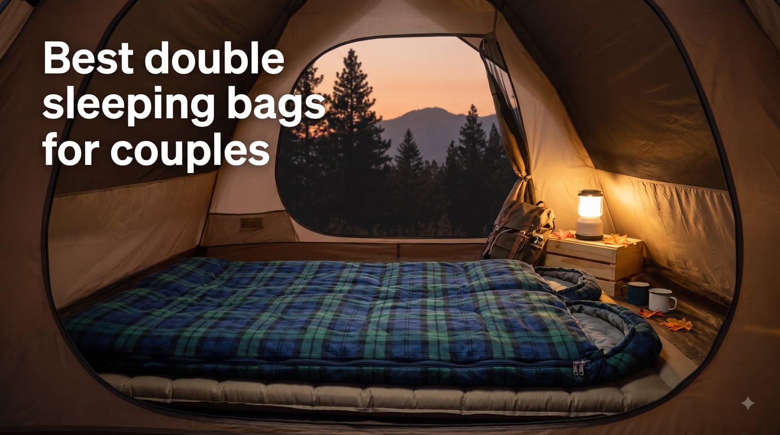 Best double sleeping bags for couples