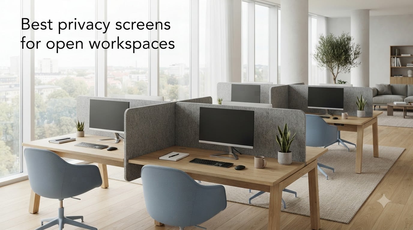 Best privacy screens for open workspaces
