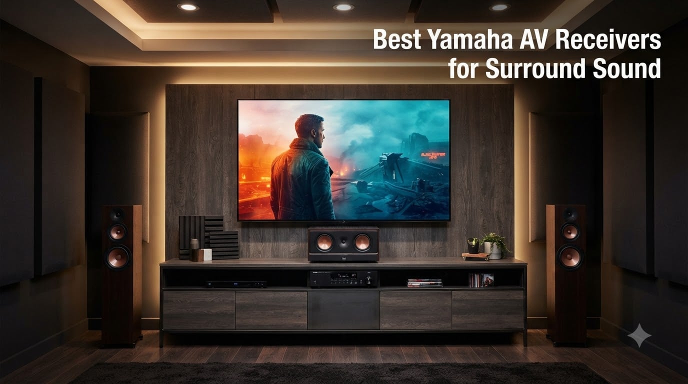 Best Yamaha AV Receivers for Surround Sound