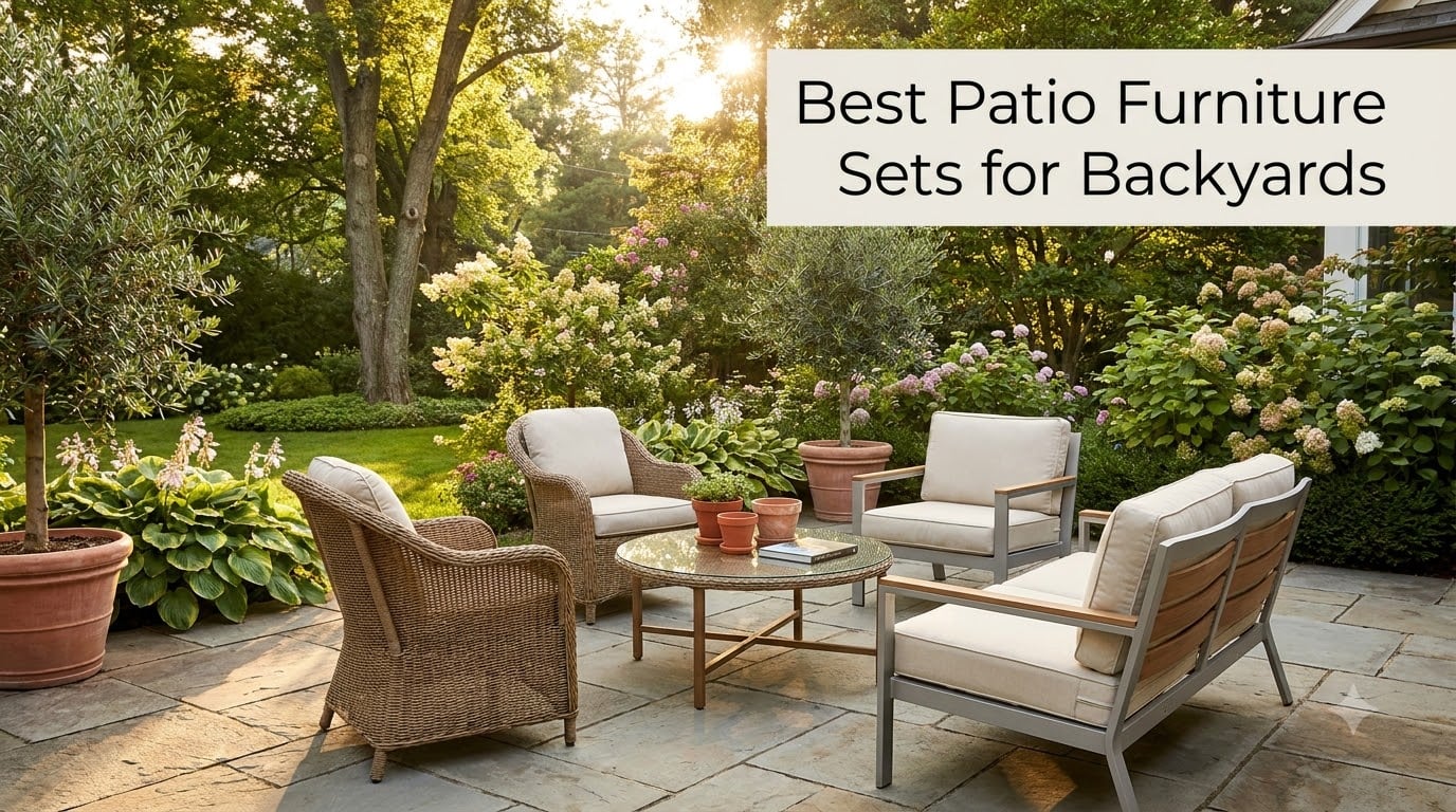 Best Patio Furniture Sets for Backyards