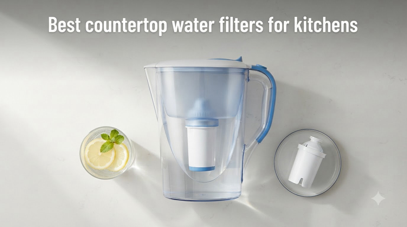 Best countertop water filters for kitchens