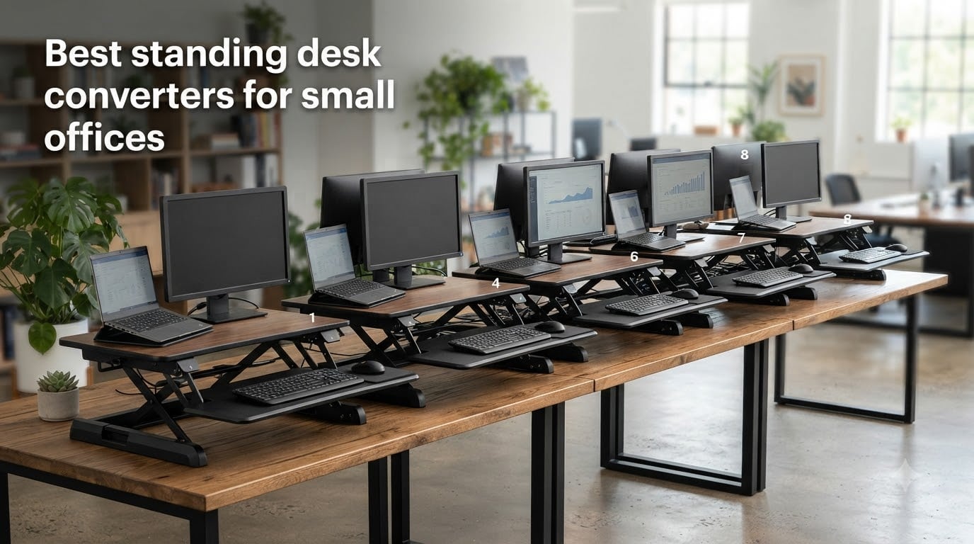 Best standing desk converters for small offices