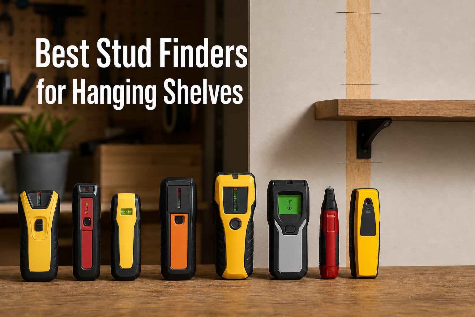 Best Stud Finders for Hanging Shelves