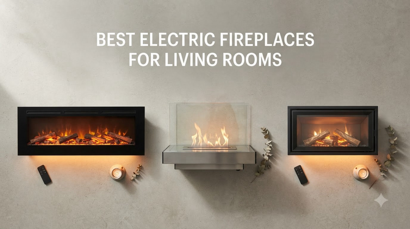 Best Electric Fireplaces for Living Rooms