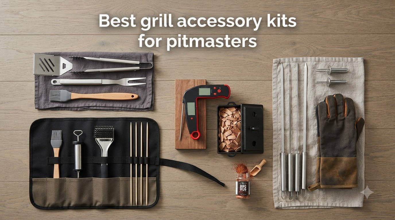 Best grill accessory kits for pitmasters