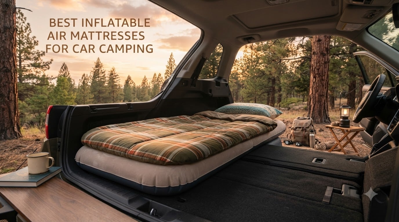 Best inflatable air mattresses for car camping