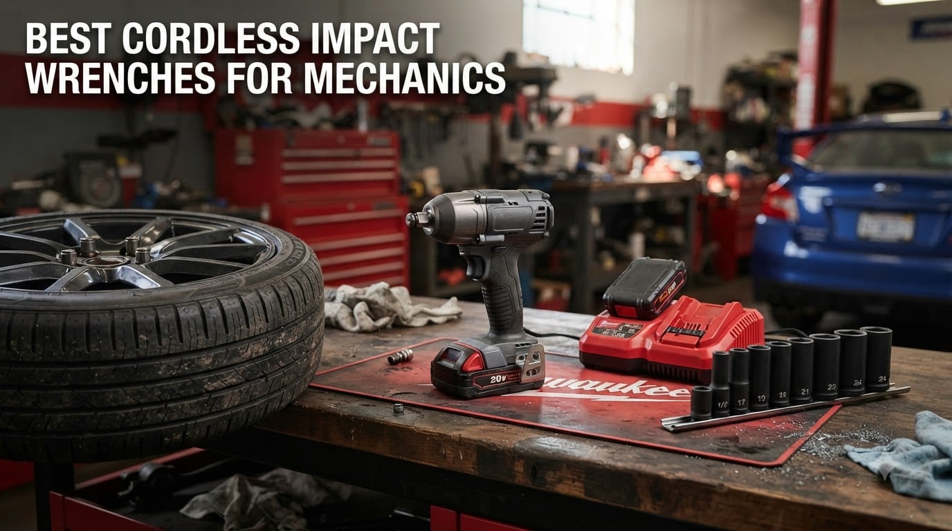 Best Cordless Impact Wrenches for Mechanics
