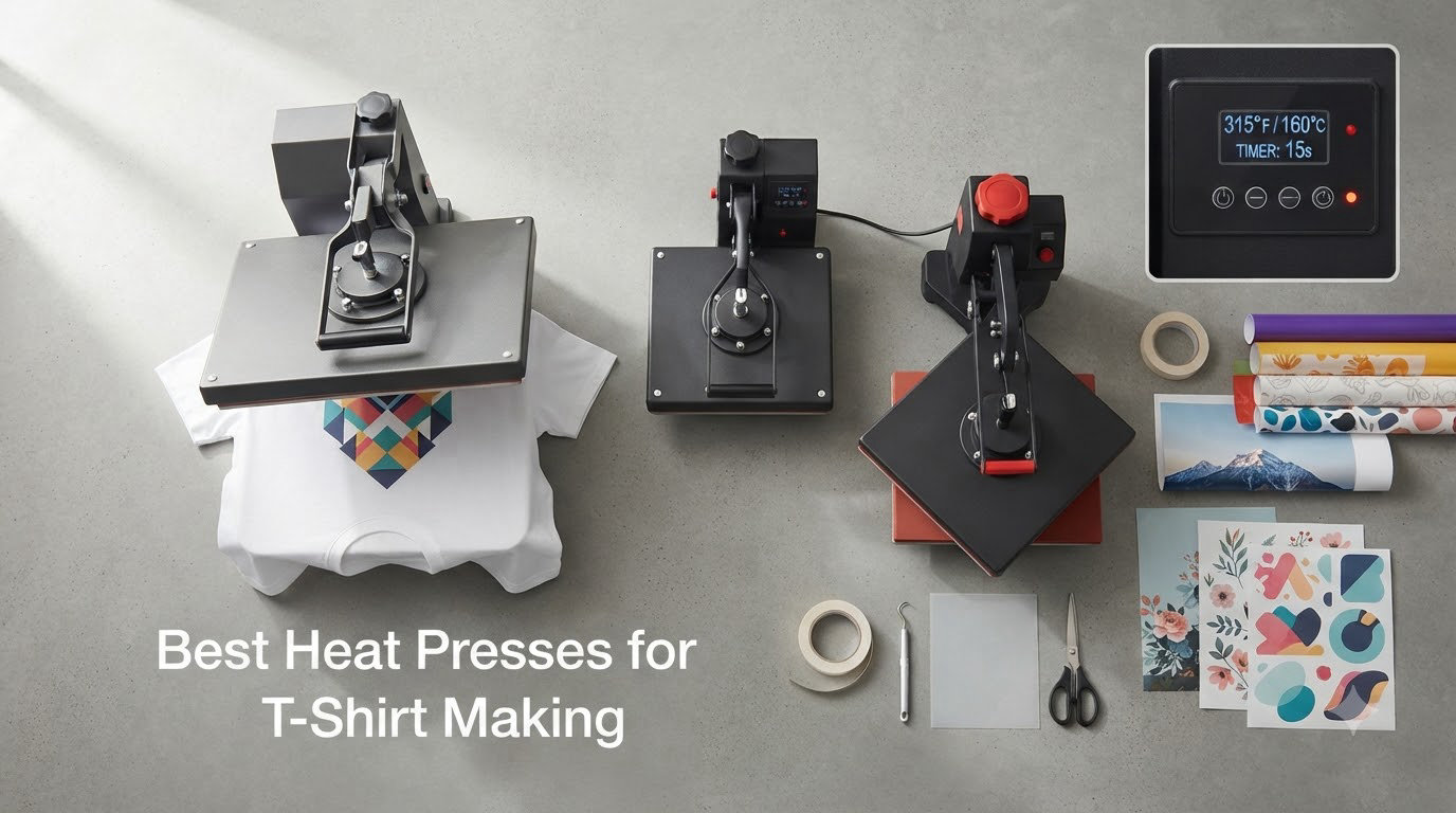 Best Heat Presses for T-Shirt Making