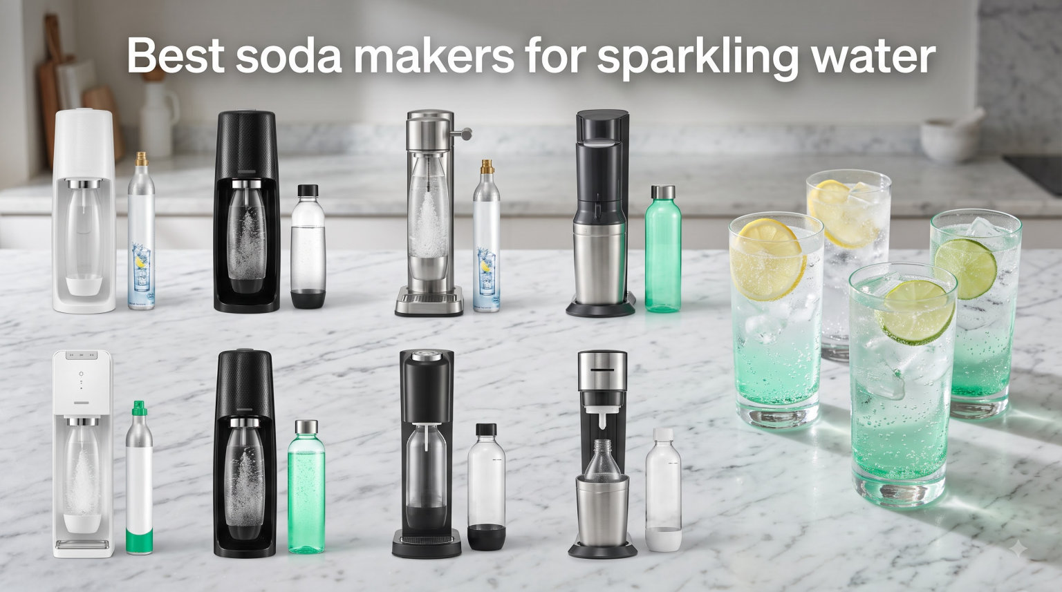 Best soda makers for sparkling water