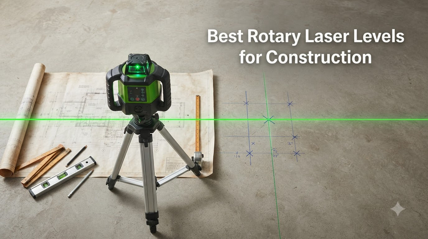 Best Rotary Laser Levels for Construction
