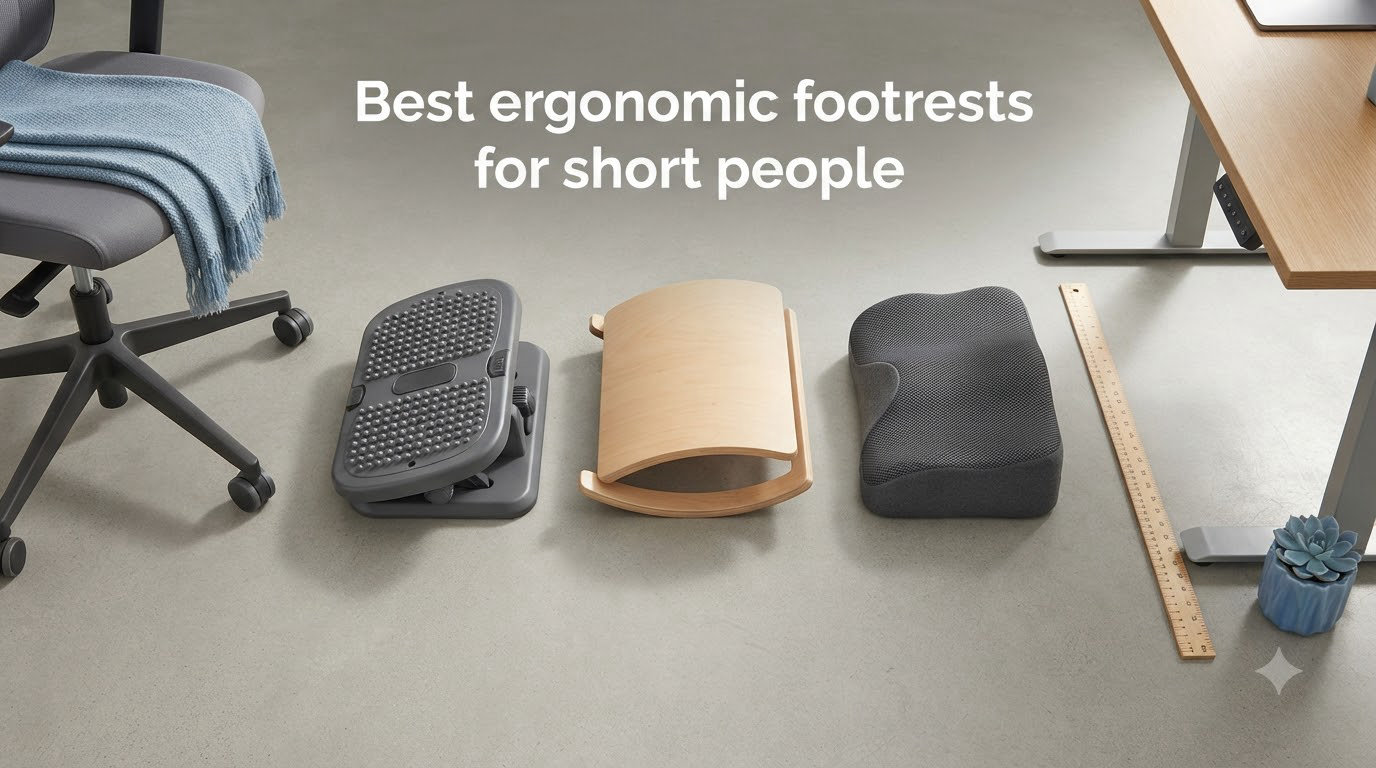 Best ergonomic footrests for short people