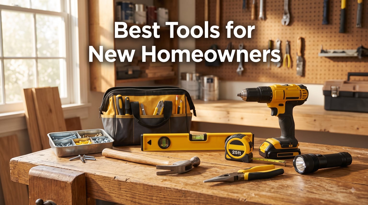 Best Tools for New Homeowners
