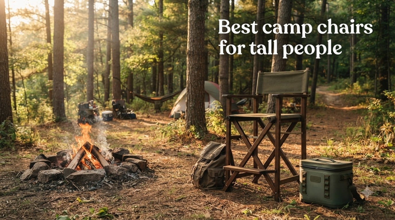 Best camp chairs for tall people