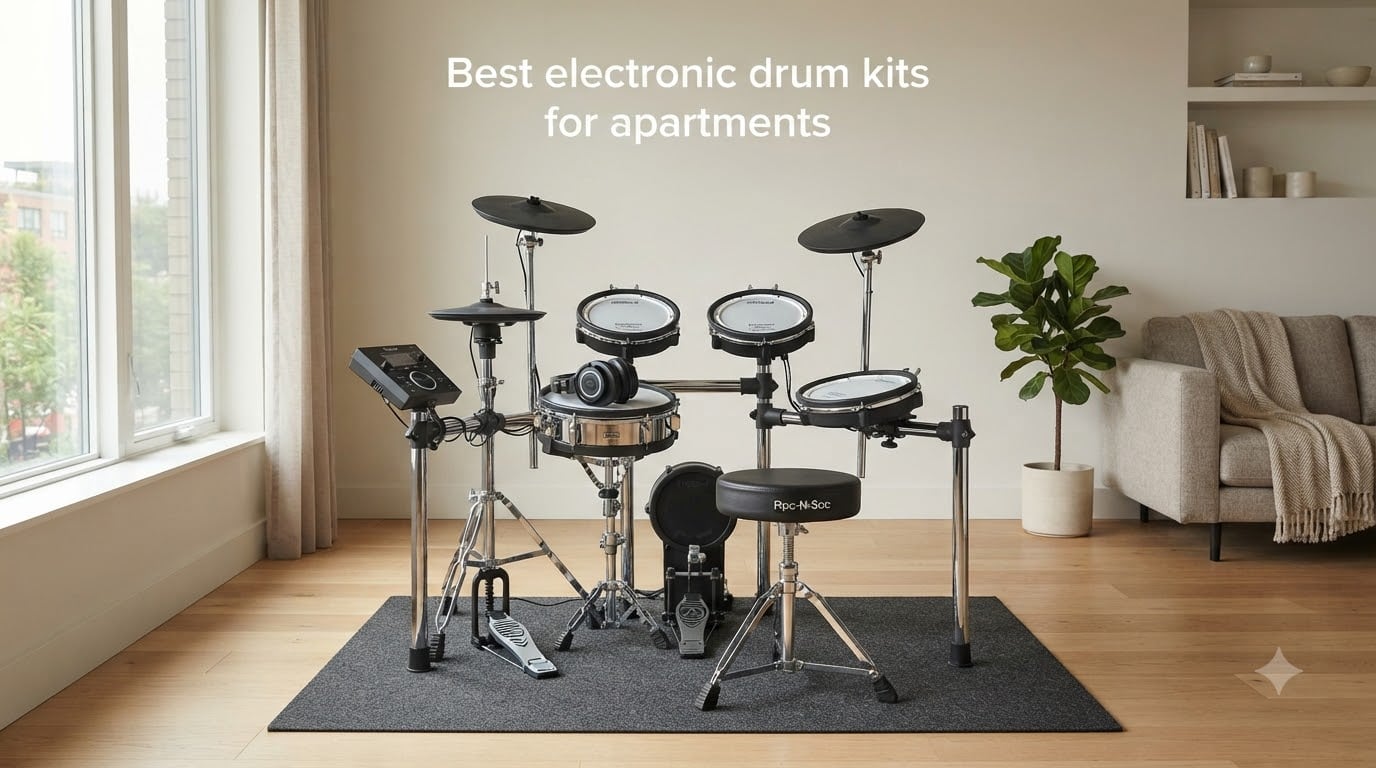 Best electronic drum kits for apartments