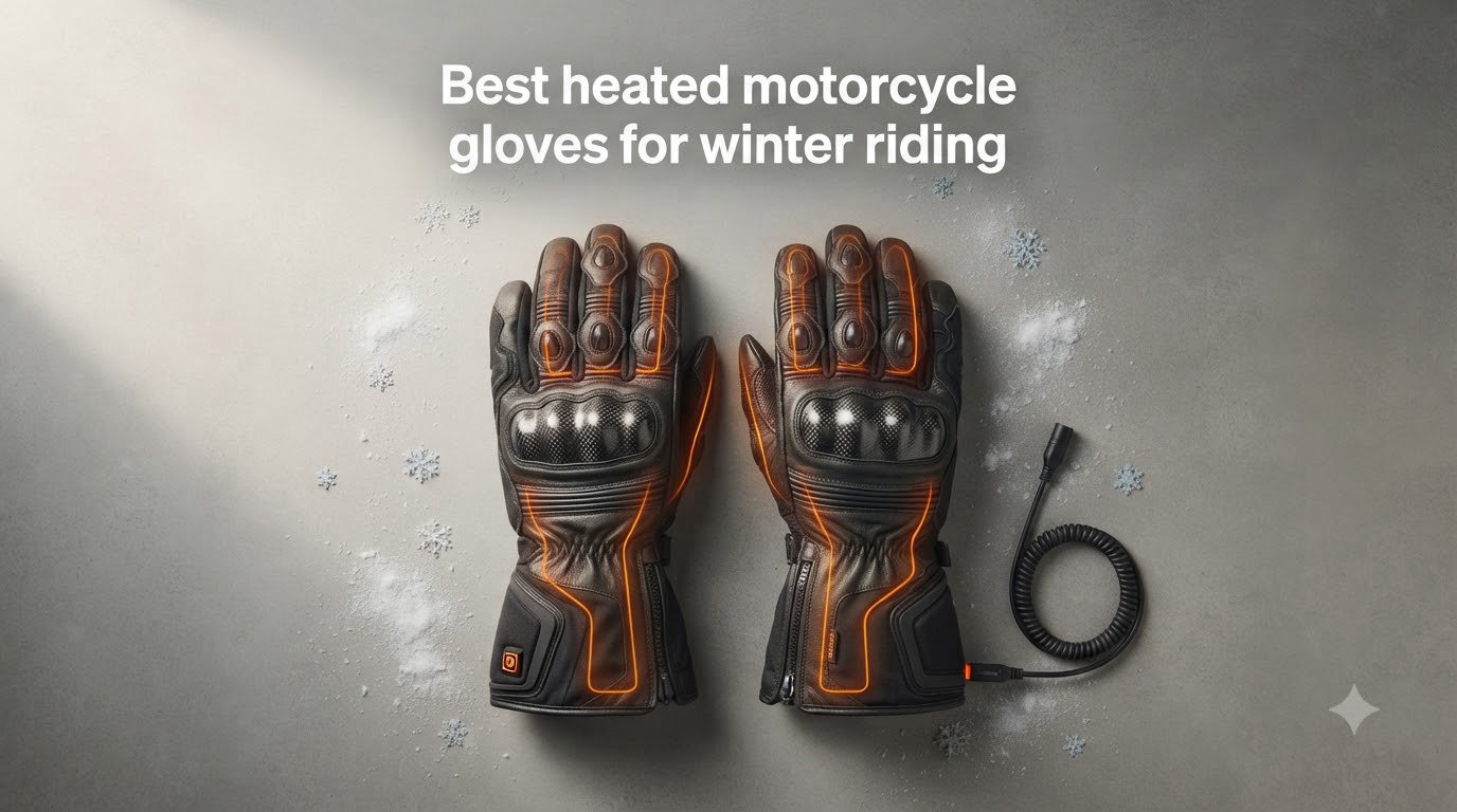 Best heated motorcycle gloves for winter riding