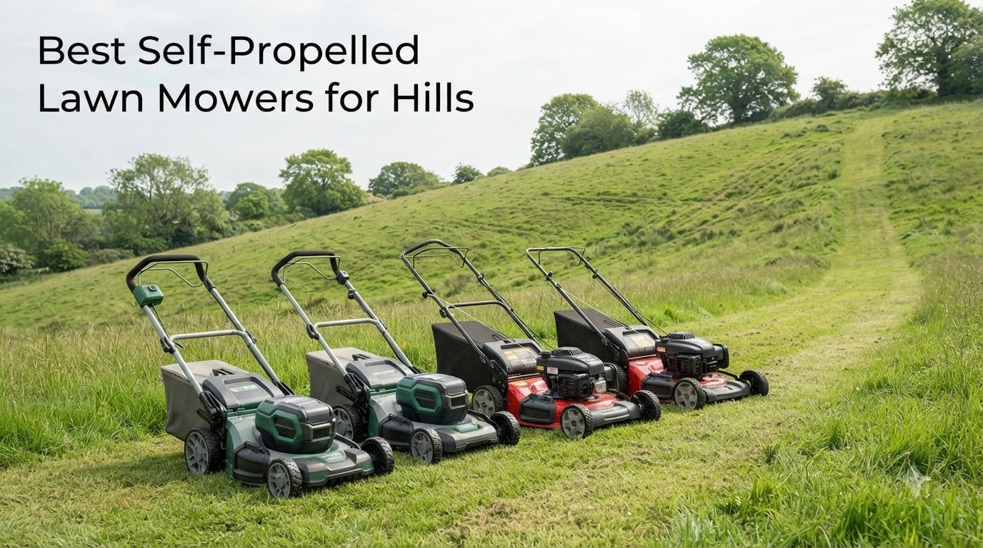 Best Self-Propelled Lawn Mowers for Hills