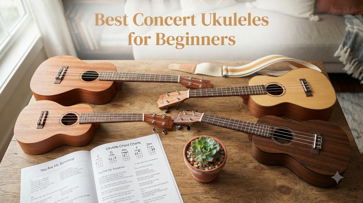 Best Concert Ukuleles for Beginners