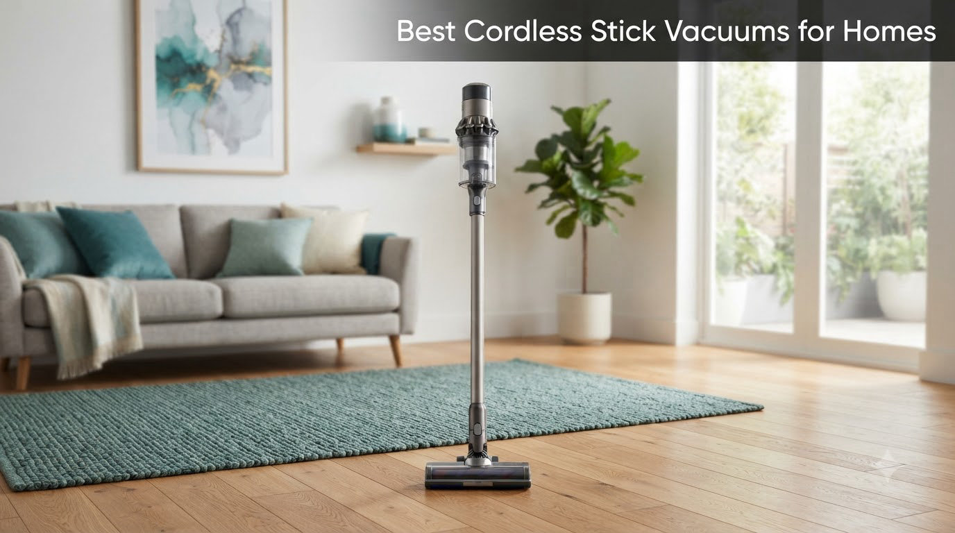Best Cordless Stick Vacuums for Homes