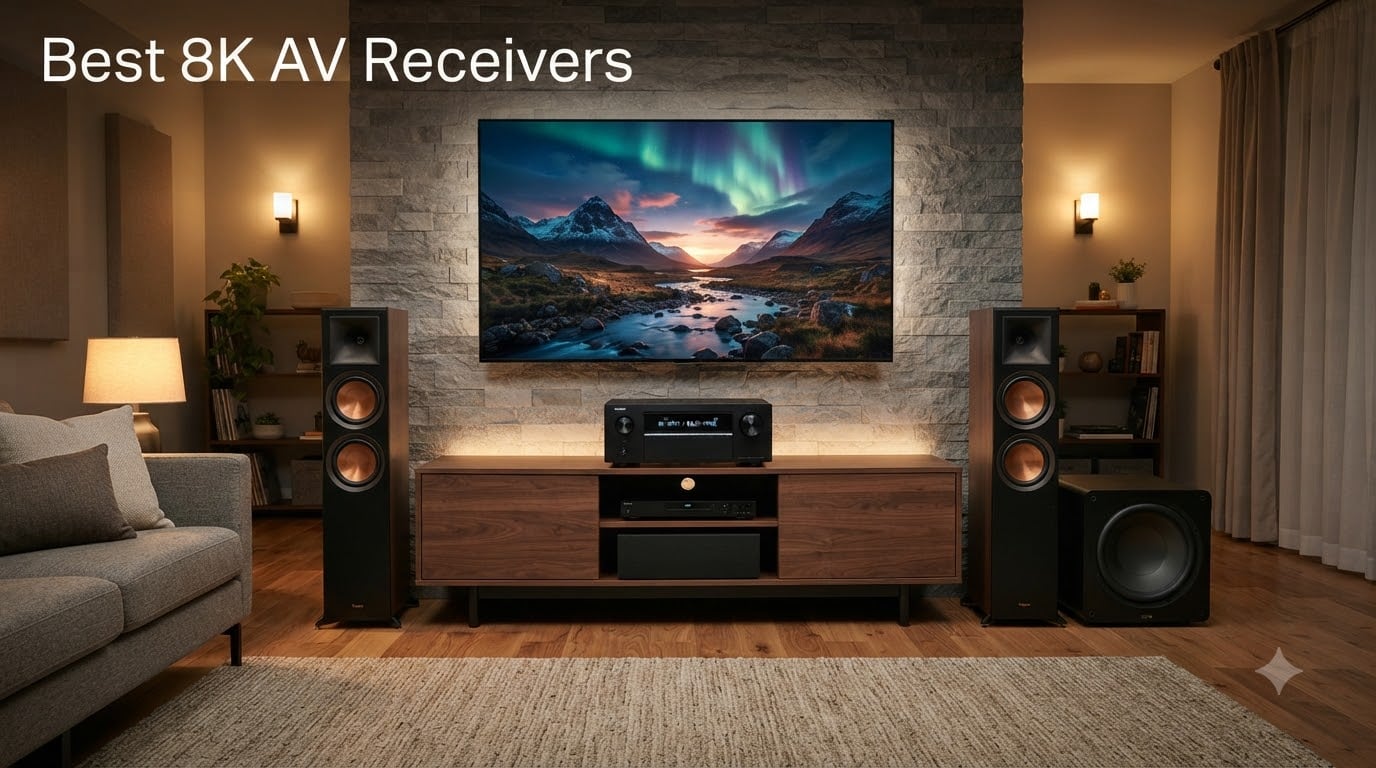 Best 8K AV Receivers