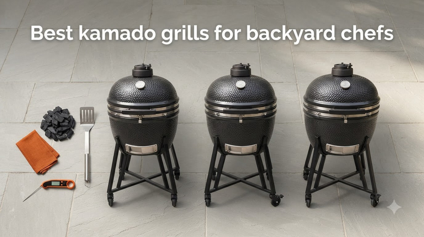 Best kamado grills for backyard chefs