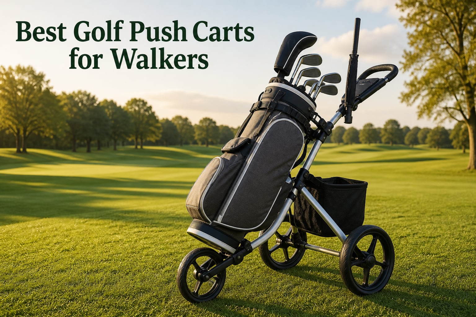 Best Golf Push Carts for Walkers