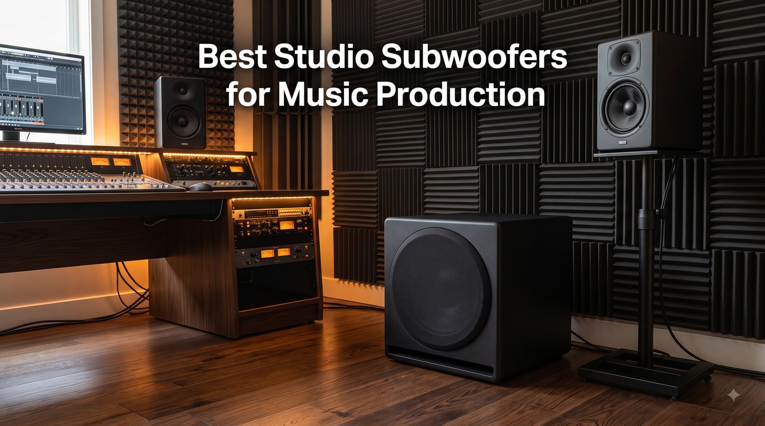 Best Studio Subwoofers for Music Production