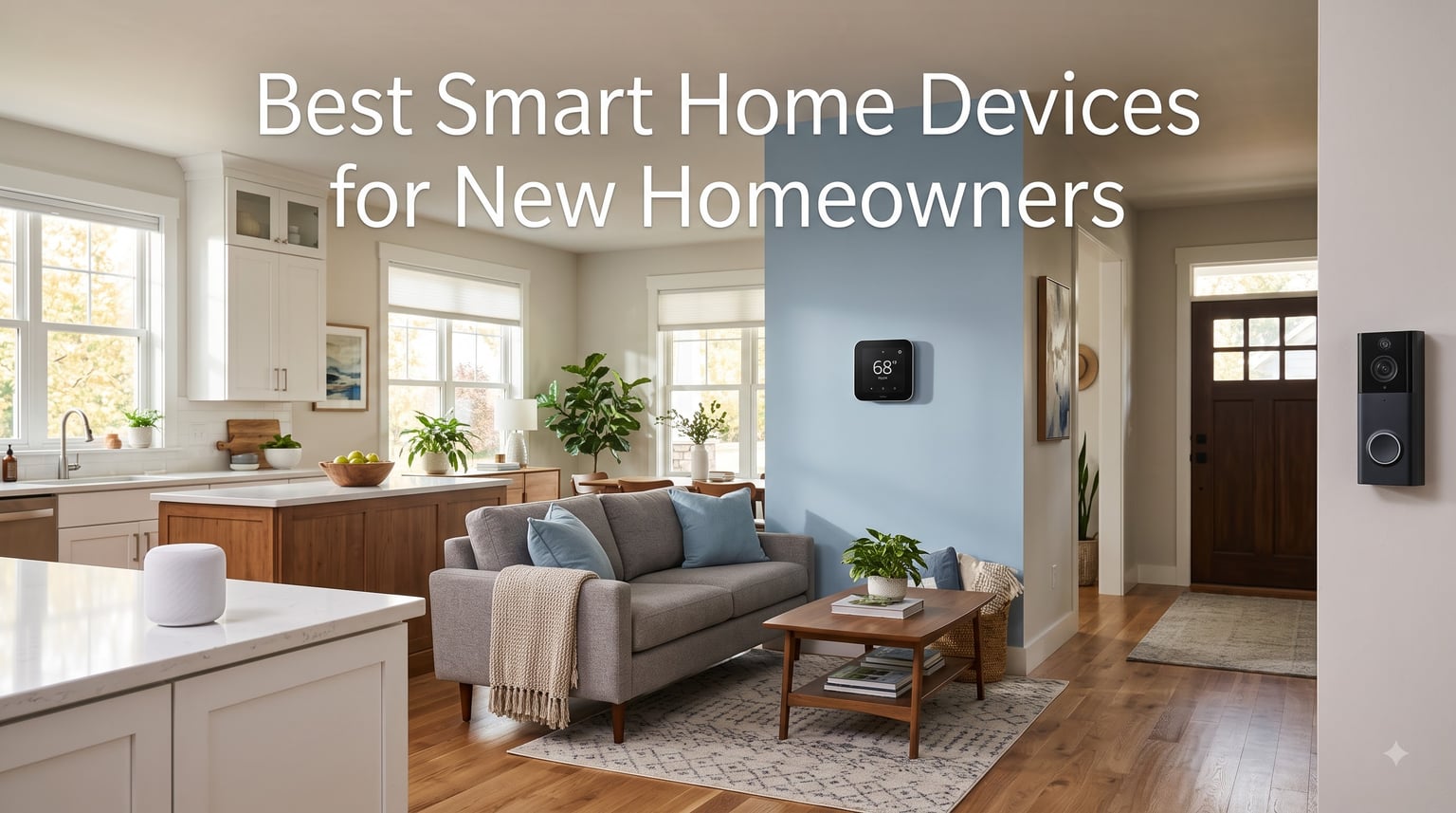 Best Smart Home Devices for New Homeowners