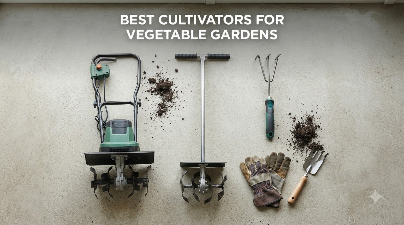 Best cultivators for vegetable gardens
