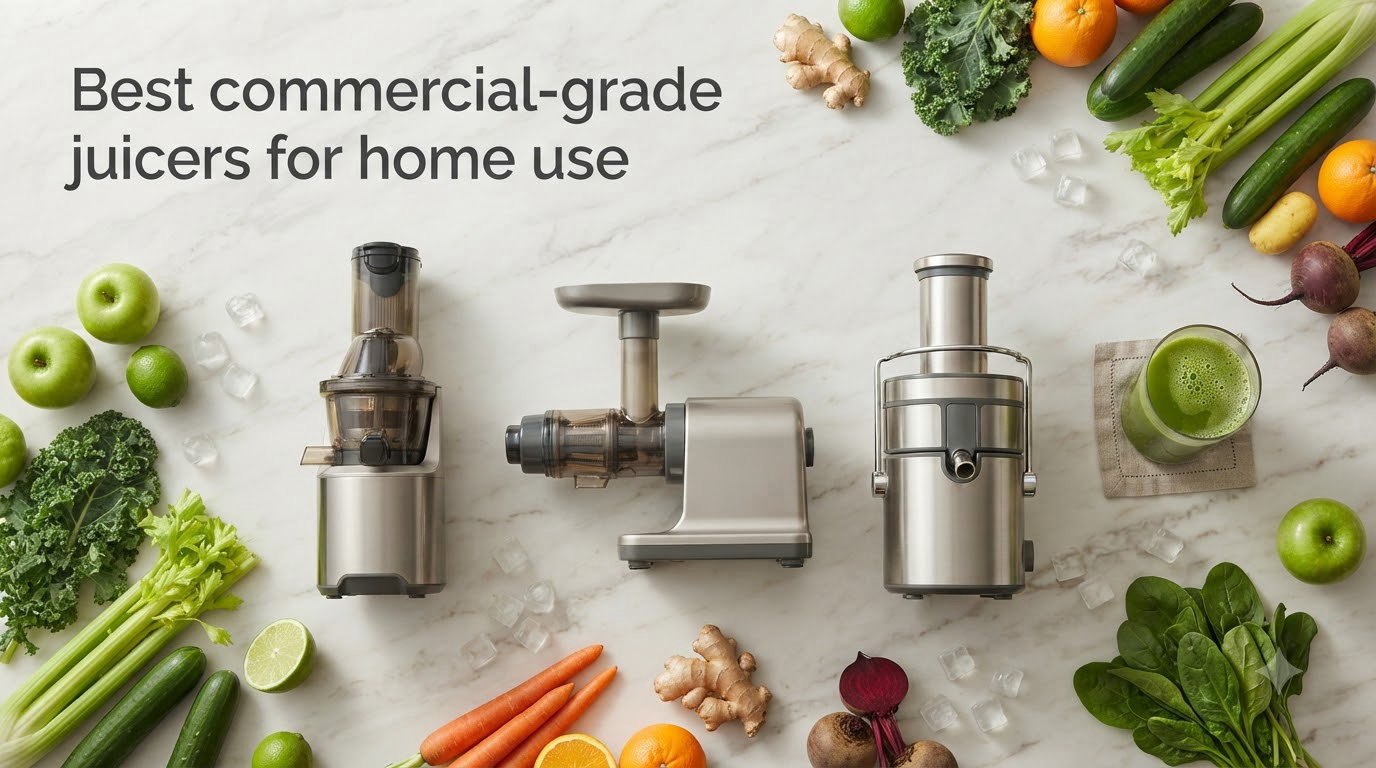 Best commercial-grade juicers for home use
