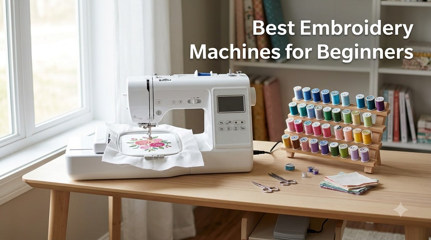 Best Embroidery Machines for Beginners
