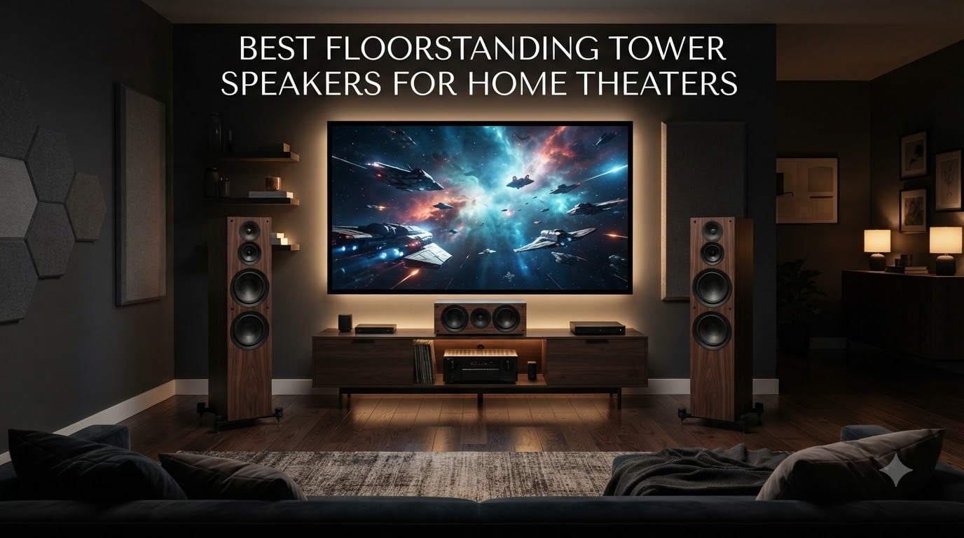 Best floorstanding tower speakers for home theaters