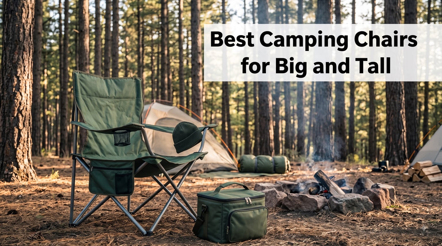 Best Camping Chairs for Big and Tall