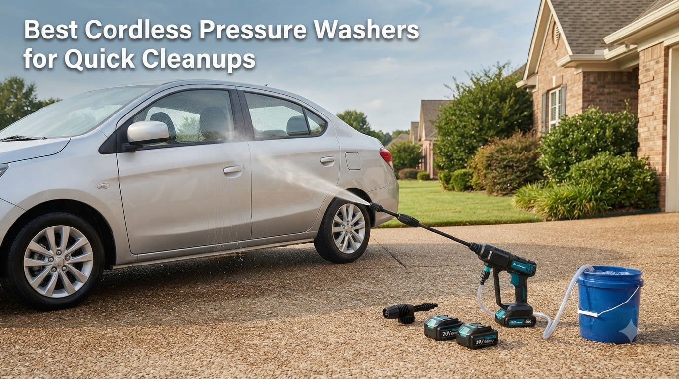 Best Cordless Pressure Washers for Quick Cleanups