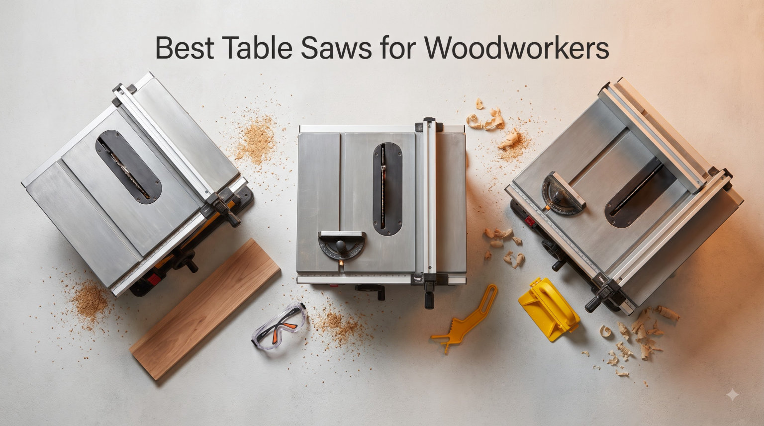 Best Table Saws for Woodworkers