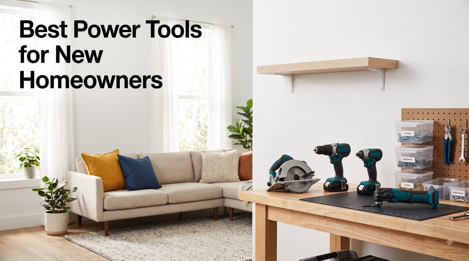 Best Power Tools for New Homeowners