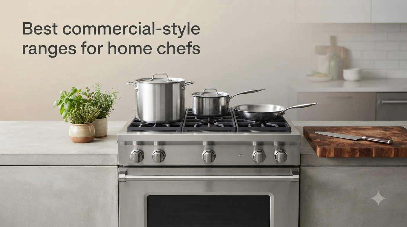 Best commercial-style ranges for home chefs