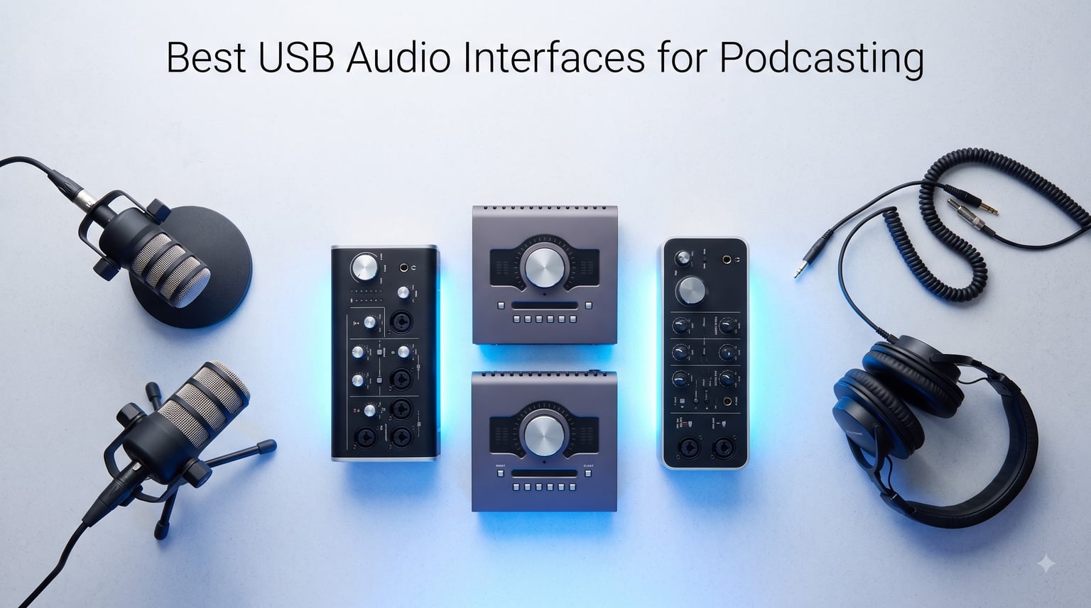 Best USB Audio Interfaces for Podcasting