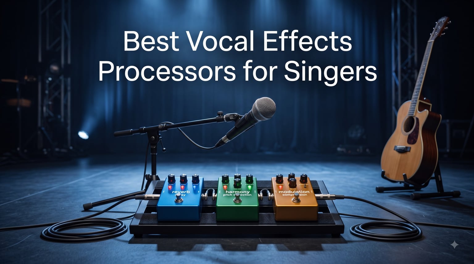 Best Vocal Effects Processors for Singers