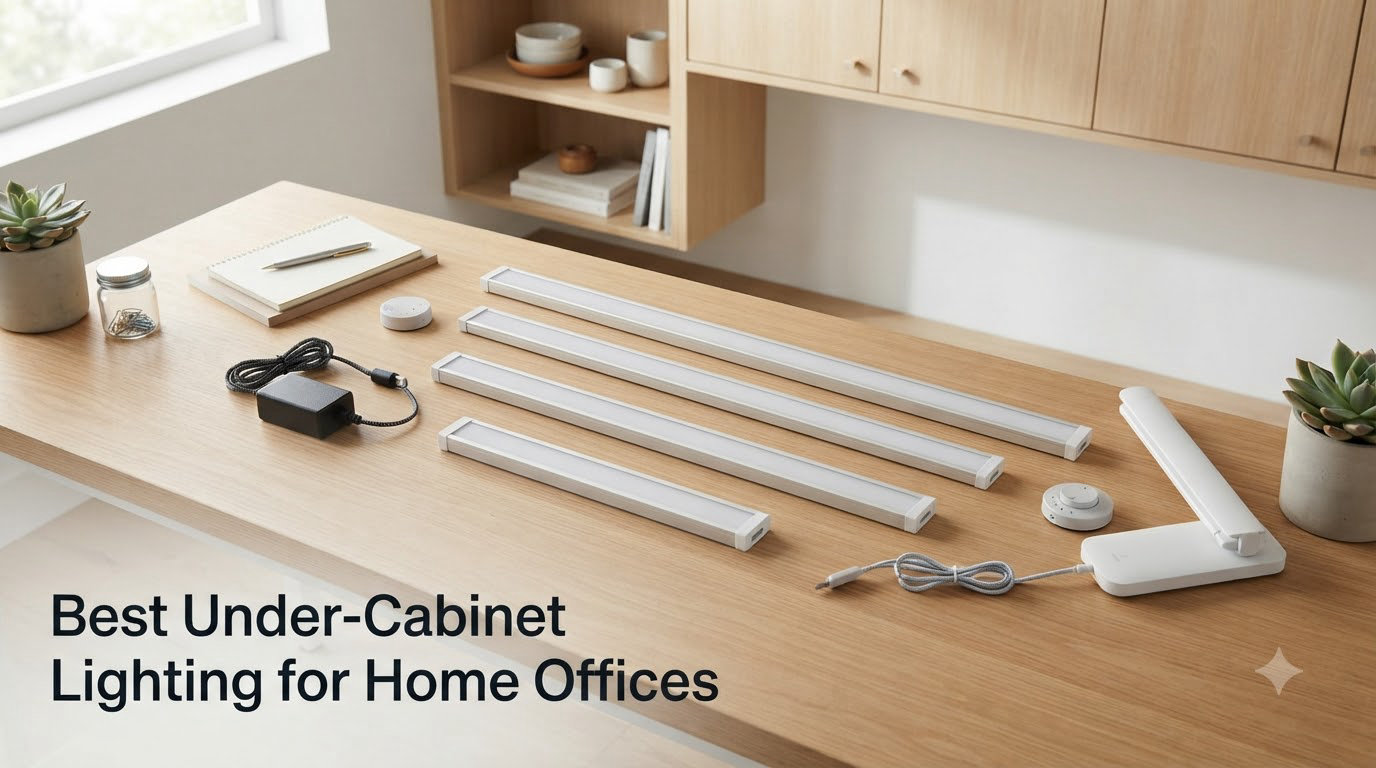 Best Under-Cabinet Lighting for Home Offices