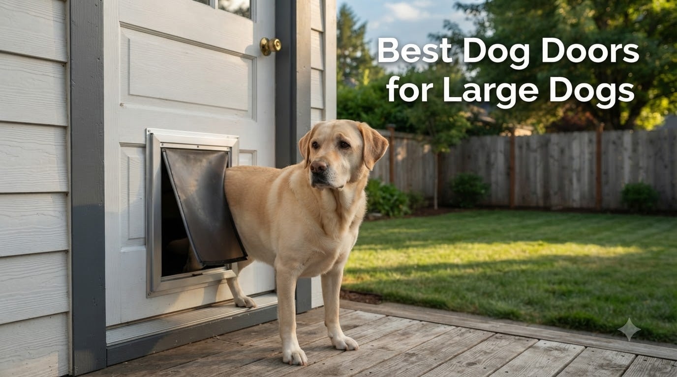 Best Dog Doors for Large Dogs