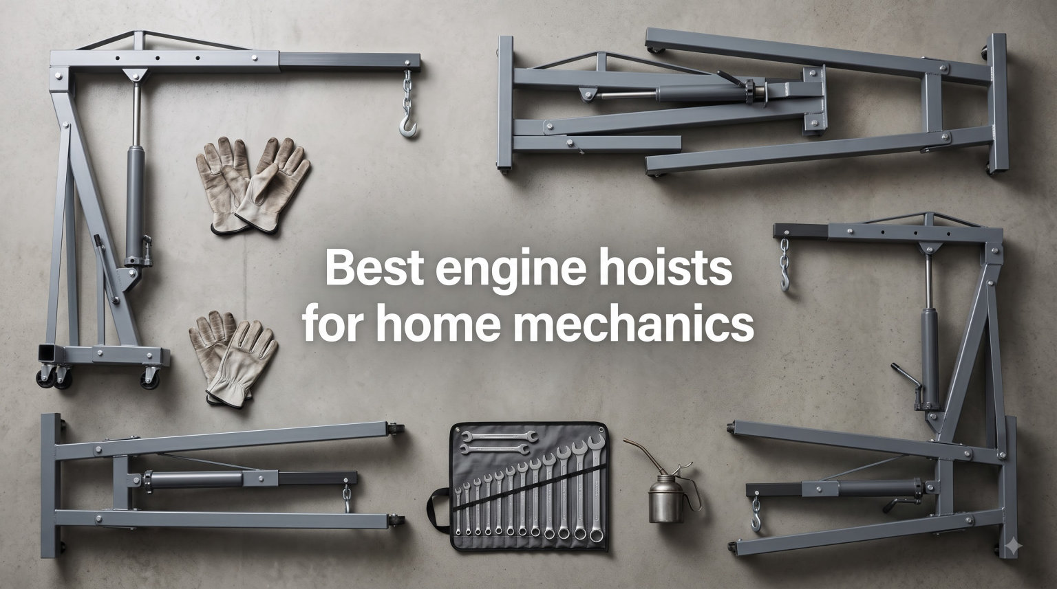Best engine hoists for home mechanics