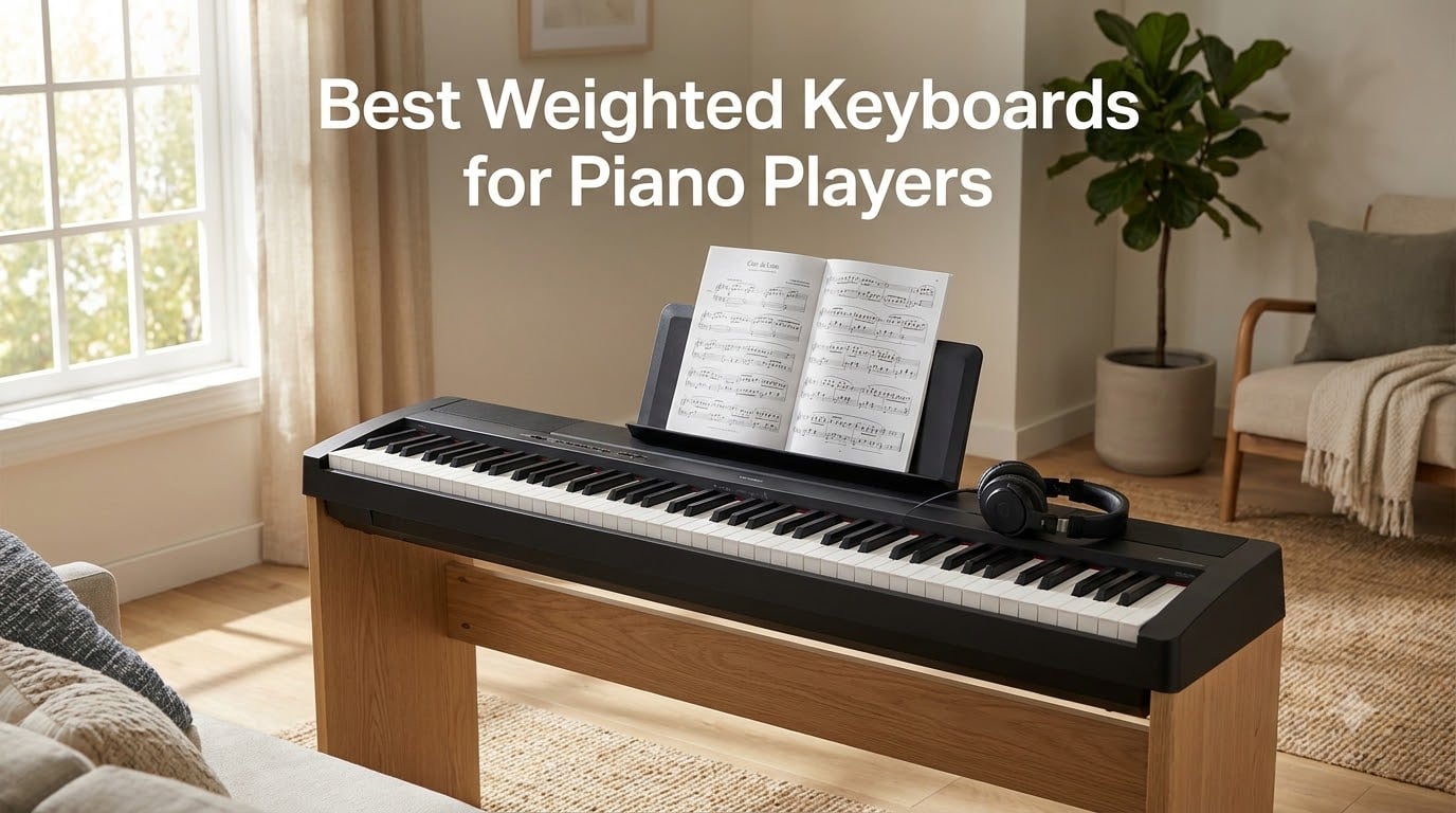 Best Weighted Keyboards for Piano Players