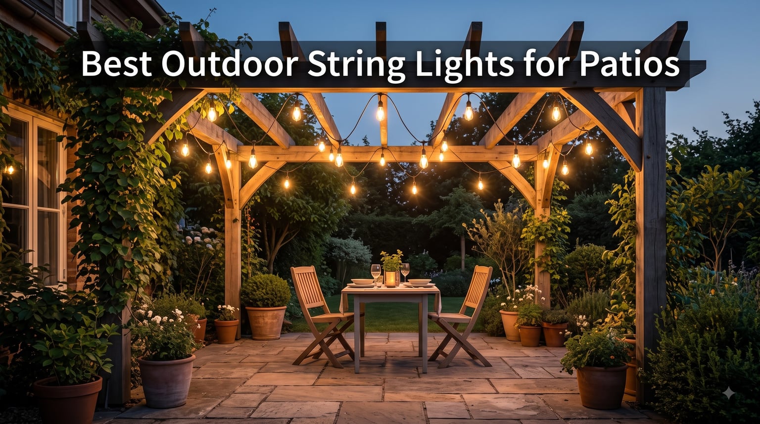 Best Outdoor String Lights for Patios